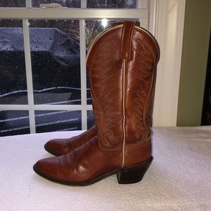 VINTAGE Acme Leather cowboy boots